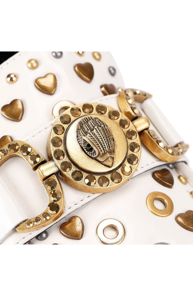 Kurt Geiger London Mansion Stud Platform Loafer, Alternate, color, White