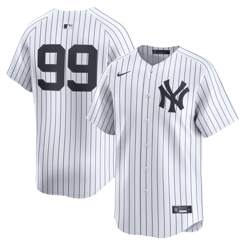 Men's Nike Aaron Judge White New York Yankees Home Limited Player Jersey