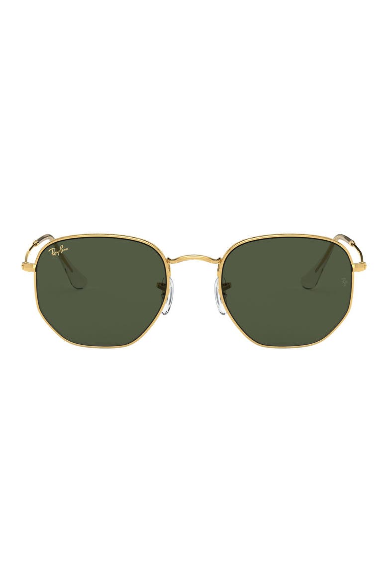54mm Round Optical Glasses, Main, color, LEGEND GOLD/ GREEN