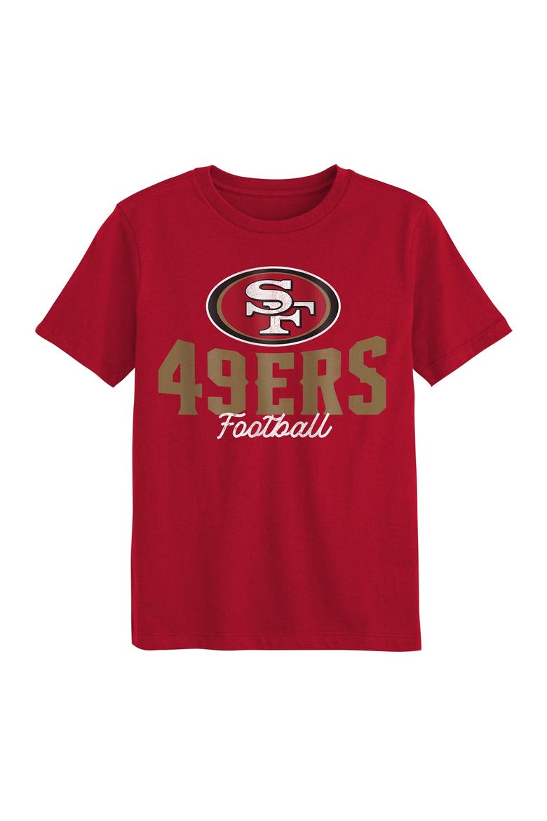 Toddler Outerstuff  Scarlet San Francisco 49ers Top Pick T-Shirt, Alternate, color, Scarlet