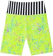 Limeapple Floral Printed Activewear Bike Shorts