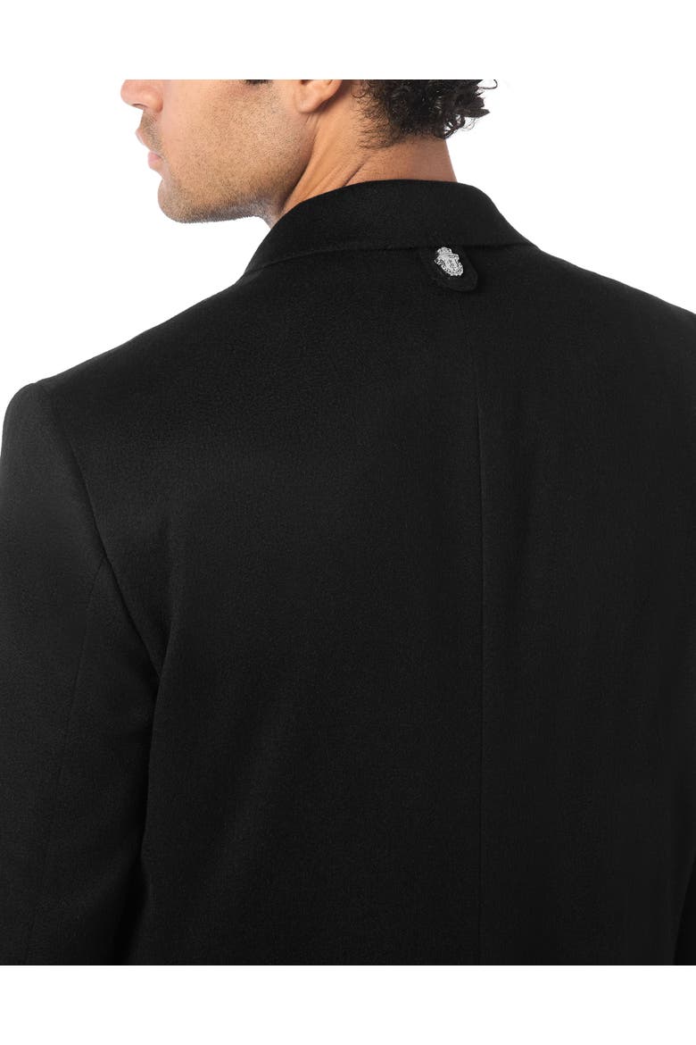 Cashmere Regular Fit Coat Men, Alternate, color, black