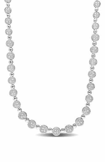 DELMAR Diamond Tennis Necklace - 0.5ct.