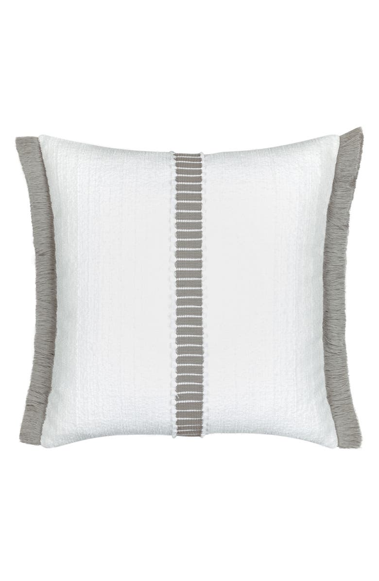 Elaine Smith Deluxe Boucle Textured Indoor & Outdoor Woven Accent Pillow, Main, color, Cloud