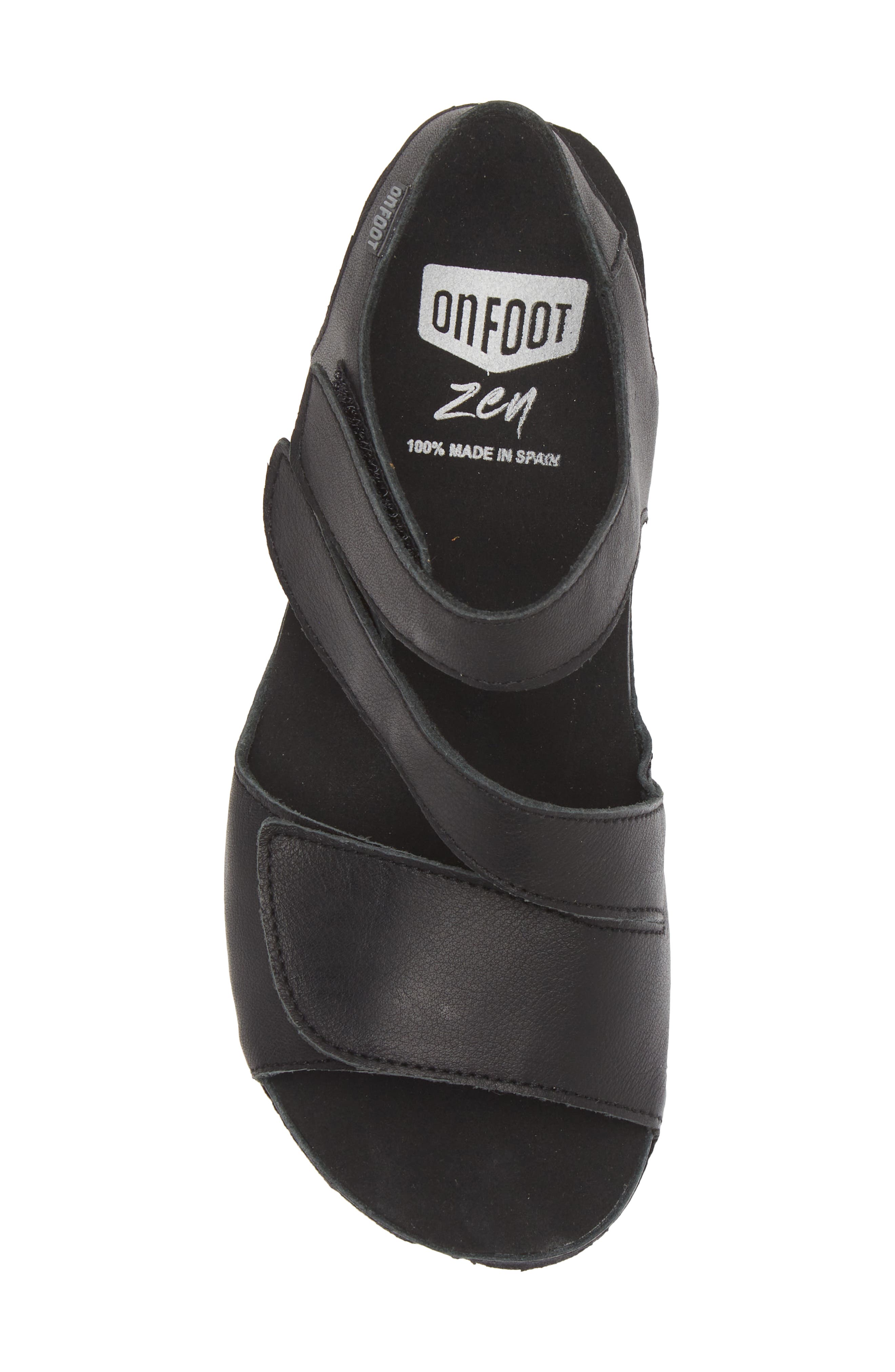 On Foot 206 Austin Platform Sandal, Alternate, color, Black