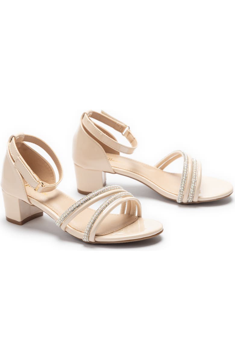 Tulleen Callista Pearl Sandals, Alternate, color, White