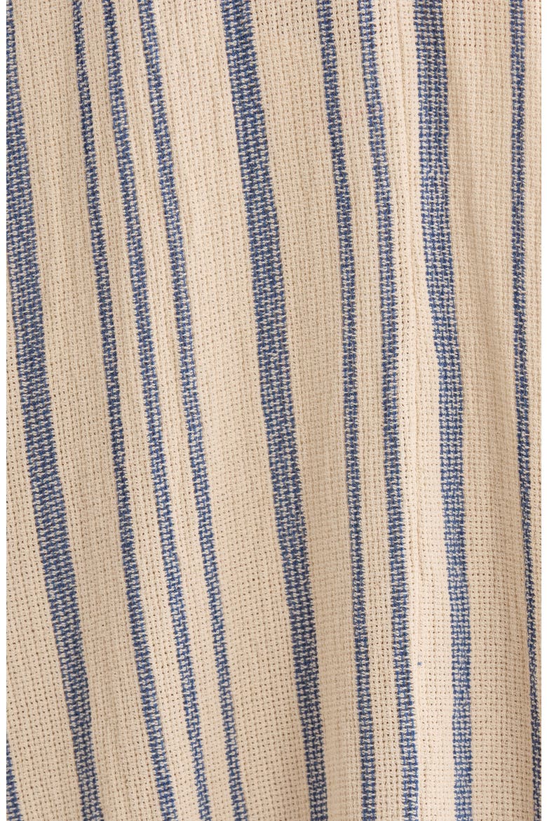 Stripe Sleeveless Cover-Up Maxi Dress, Alternate, color, BEIGE/ BLUE STRIPE