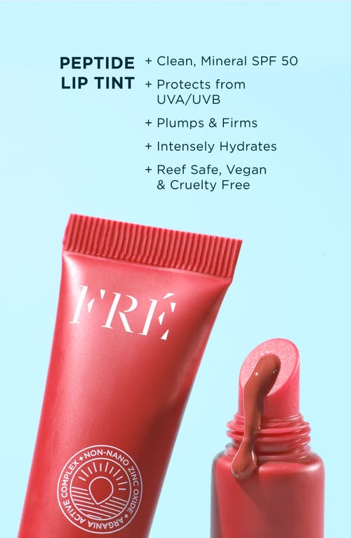 Fré Skincare Plump Me Peptide Lip Tint Mineral Spf 30