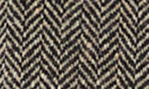 Weekend Max Mara Zenica Scarf Detail Herringbone Tweed Wool Blend Coat In Green