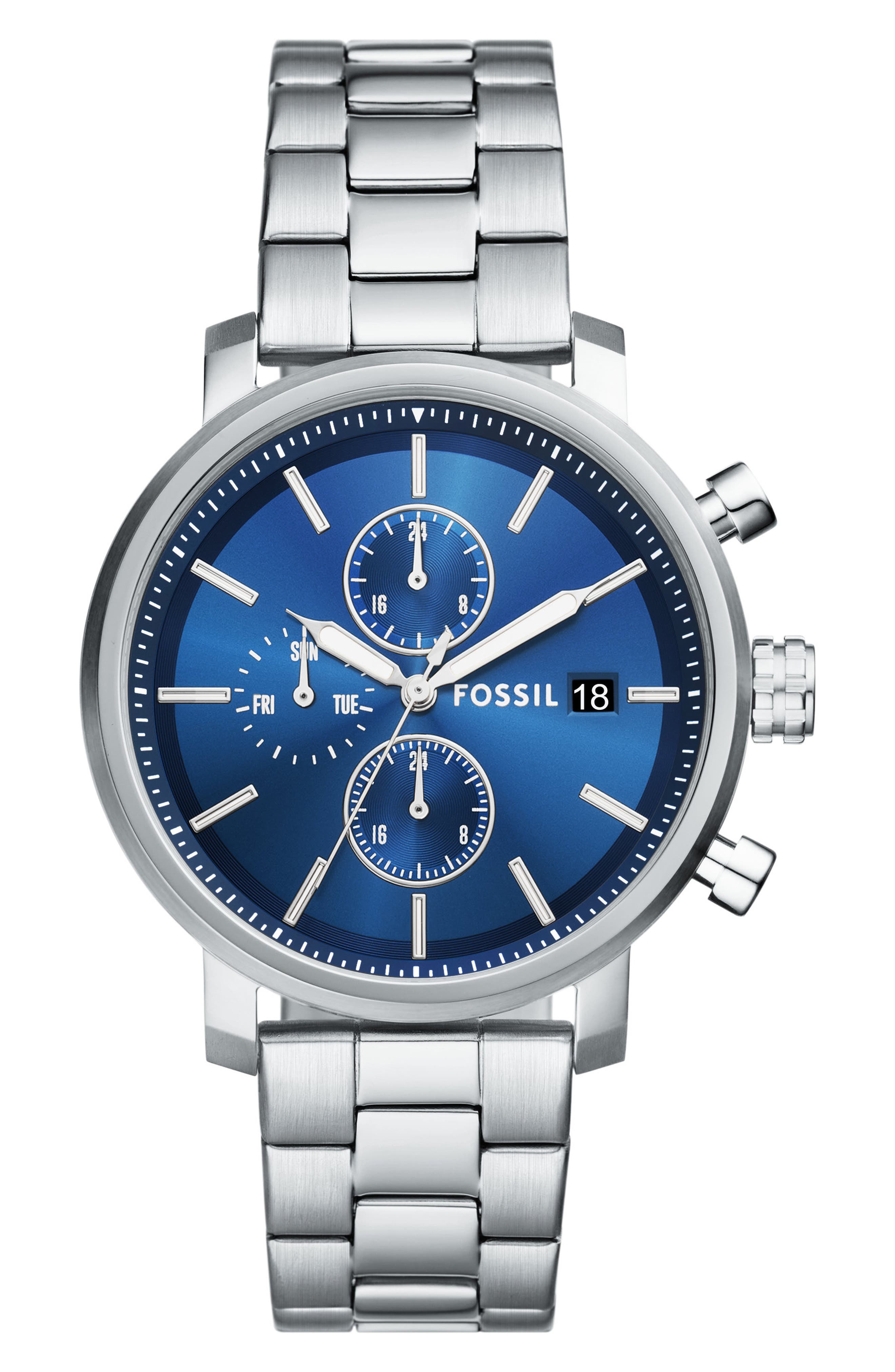 Fossil Rhett Multifunction Stainless Steel Watch