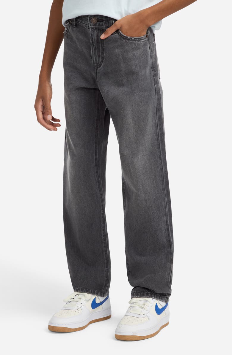 abercrombie kids Kids' Loose Fit Jeans, Alternate, color, Ddkvibe