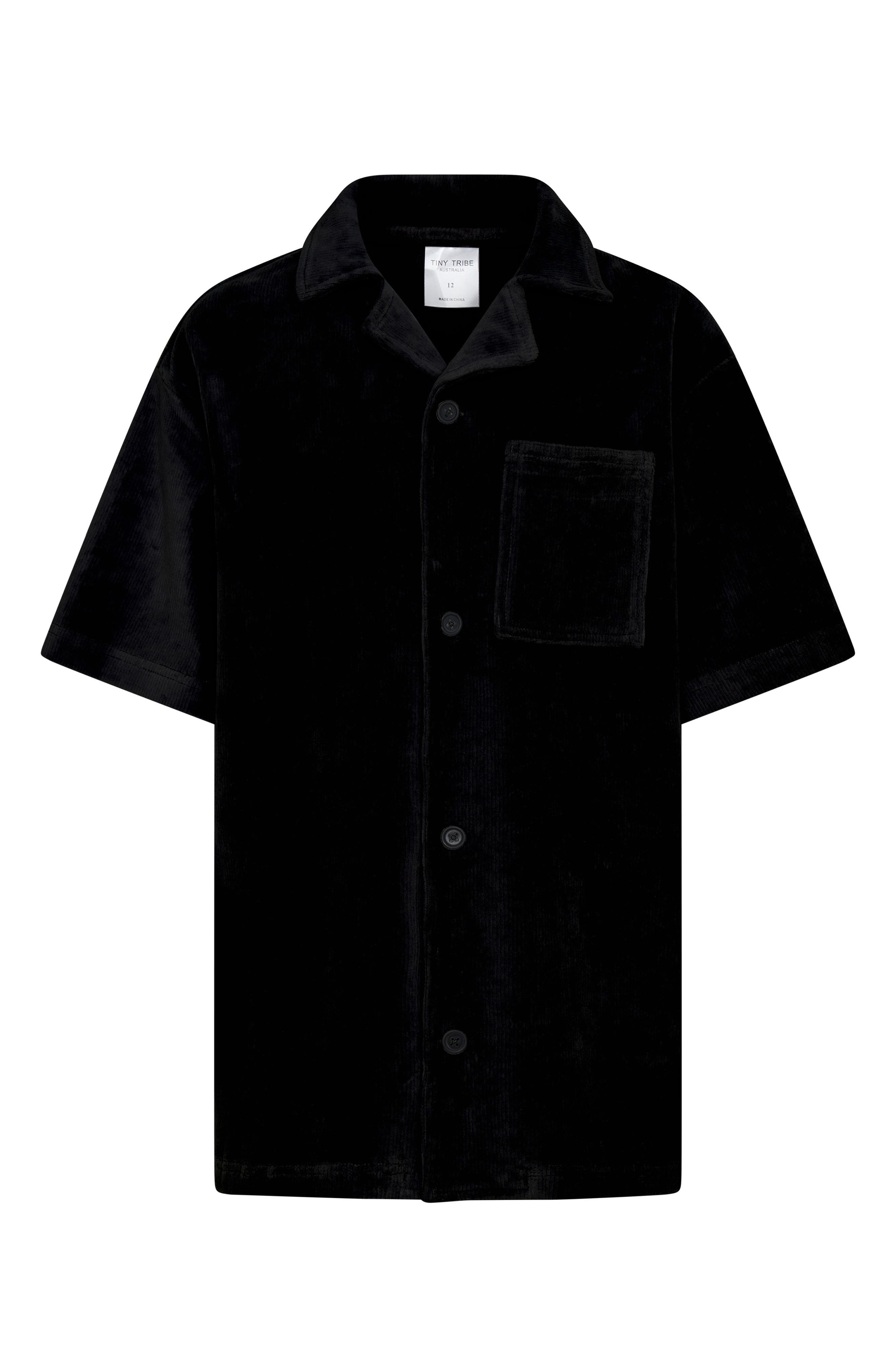 Kids' Short Sleeve Button-Up Shirt