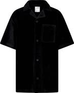 TINY TRIBE Kids' Short Sleeve Button-Up Shirt