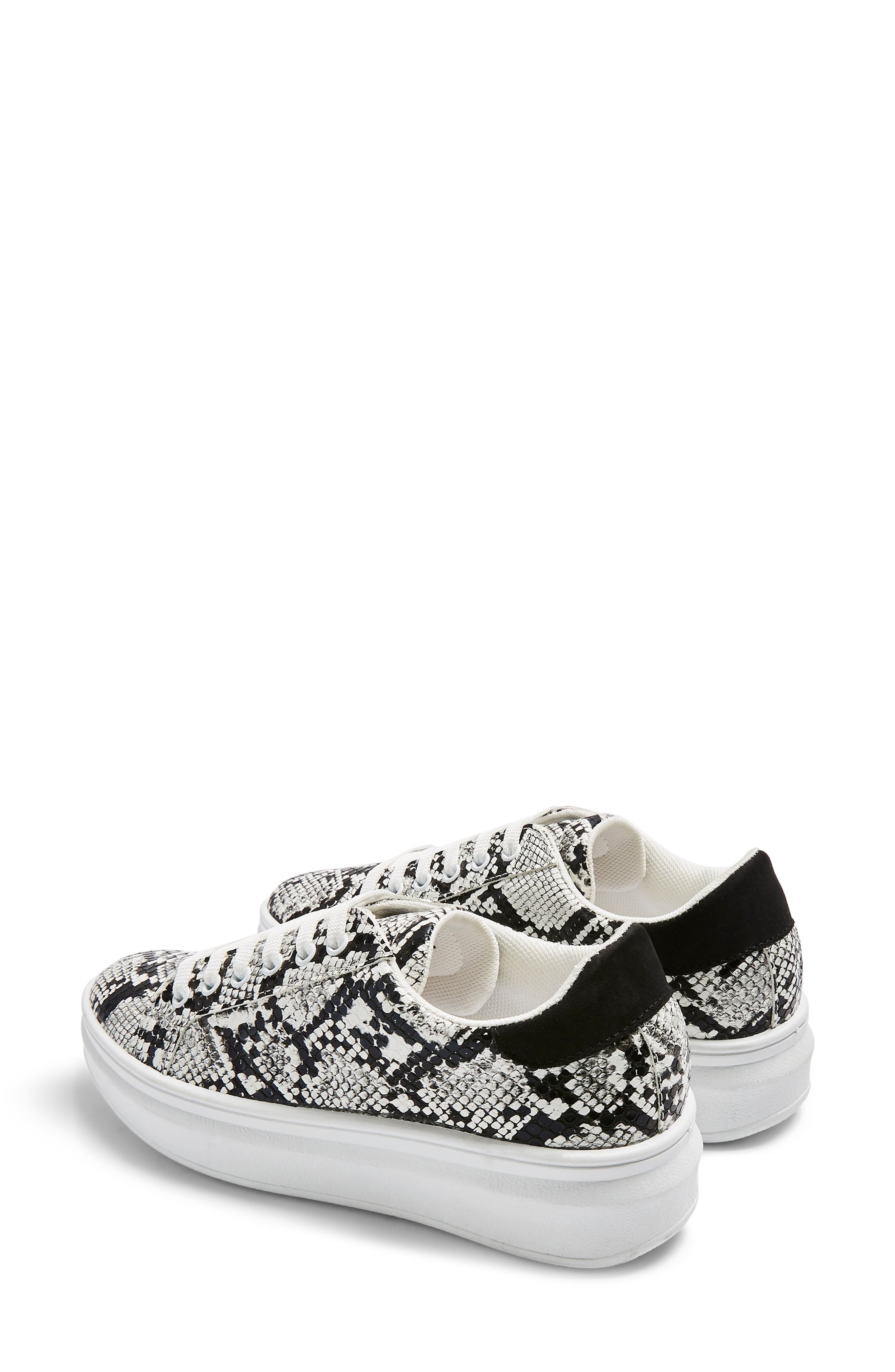Topshop Cuba Platform Sneaker, Alternate, color, 