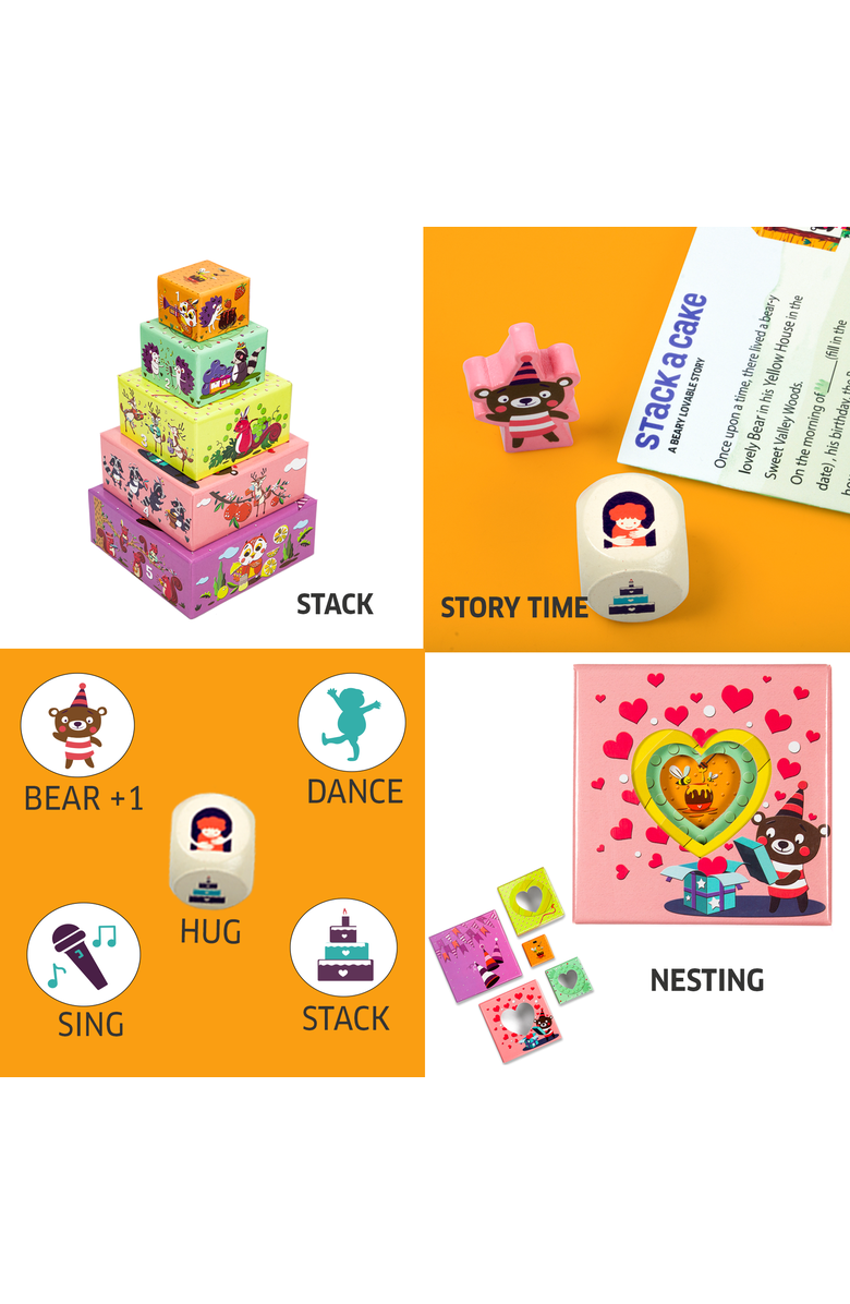 Chalk & Chuckles Stack a cake, Alternate, color, NO COLOR