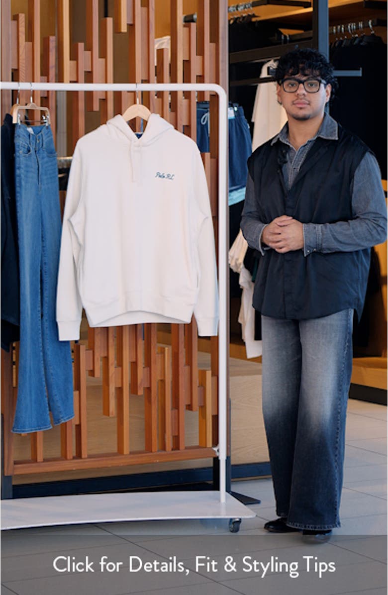 Polo Bear Graphic Hoodie, sales video thumbnail