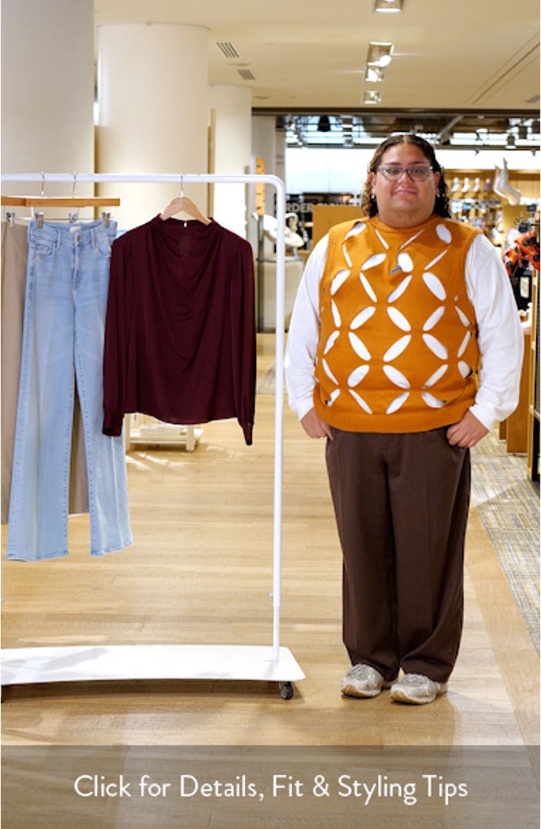 The Ember Stretch Silk Top, sales video thumbnail