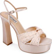 Badgley Mischka Collection Willabella Ankle Strap Platform Sandal