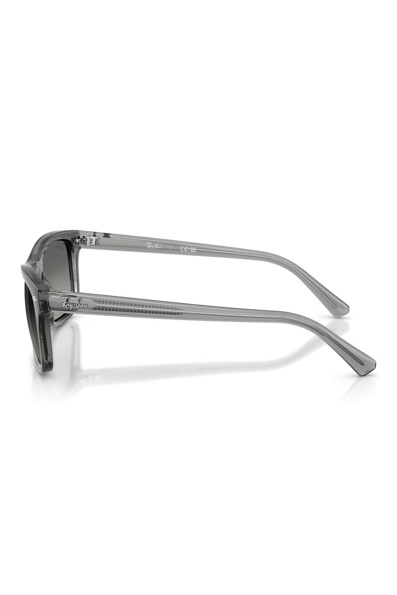Square Sunglasses, Alternate, color, GREY / GREY GRADIENT