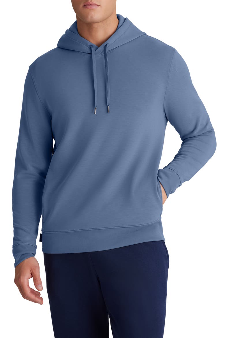 Luxe Traveler Hoodie, Main, color, VINTAGE INDIGO
