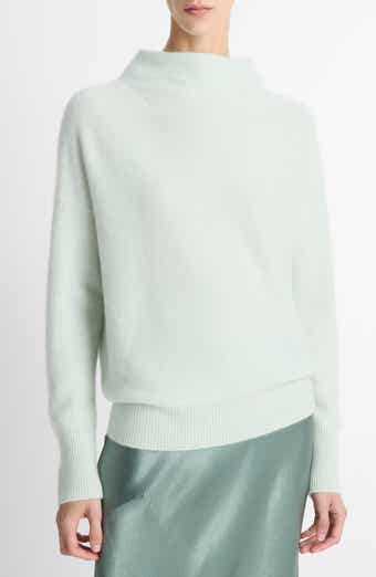 Boiled Cashmere Funnel Neck Pullover