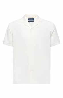 Psycho Bunny Kids' Jayme Seersucker Camp Shirt