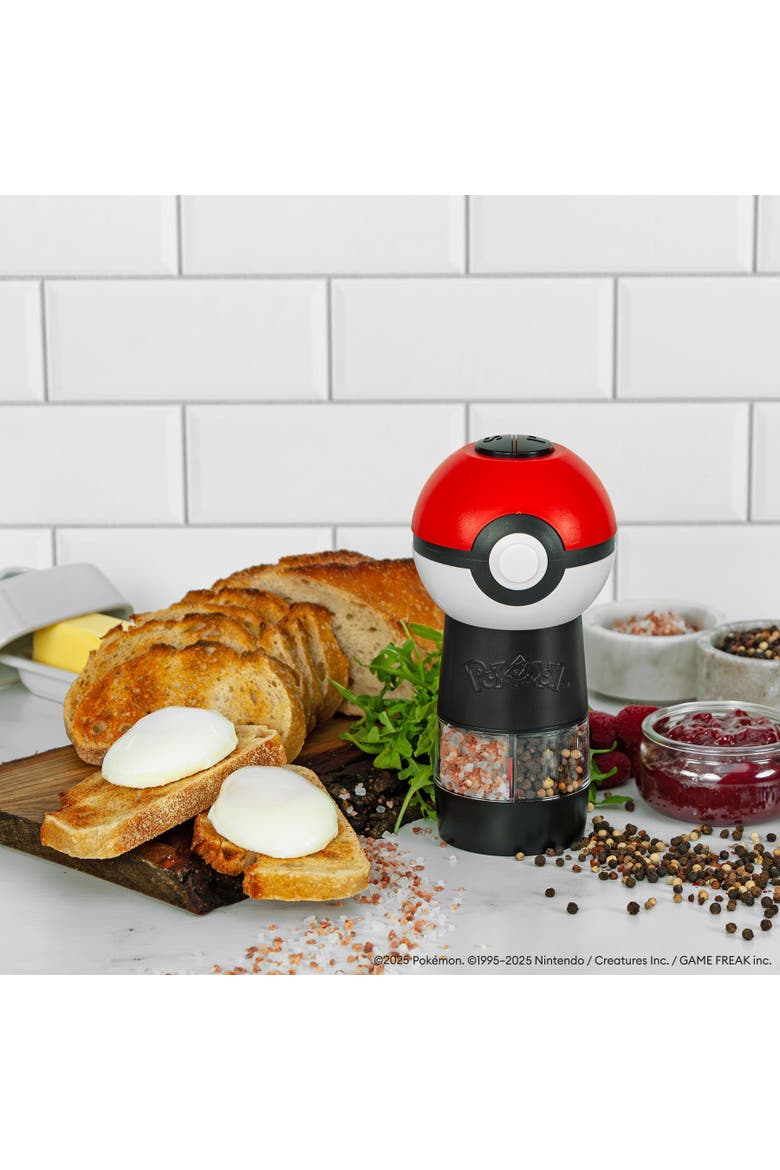 Pokemon Pokeball Salt & Pepper Mill Grinder, Alternate, color, None
