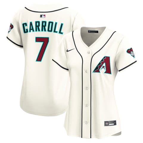 Women's Nike Corbin Carroll Cream Arizona Diamondbacks Home Limited Player Jersey