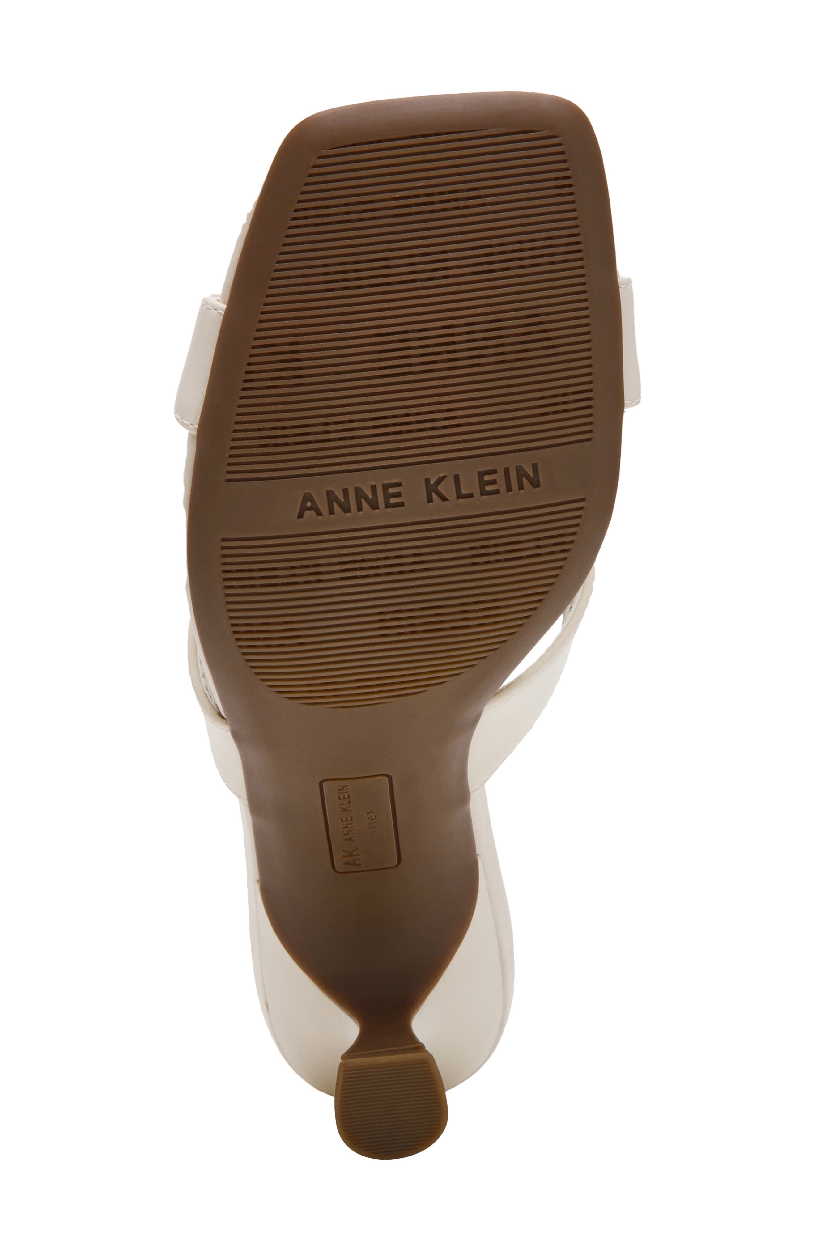 Anne Klein Jassie Slide Sandal, Alternate, color, Bone