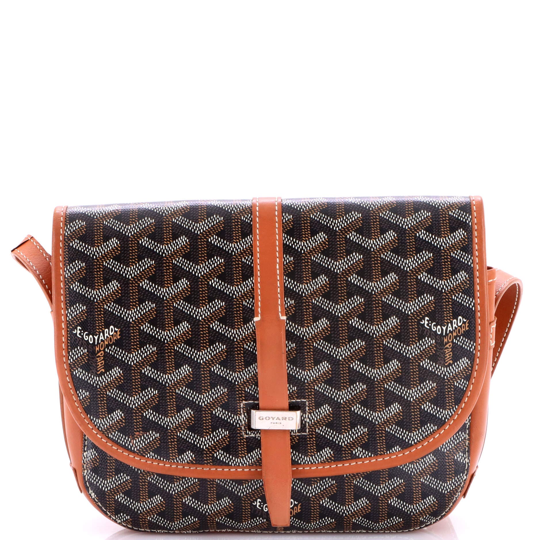 Belvedere II Messenger Bag Coated Canvas PM, Main, color, Brown