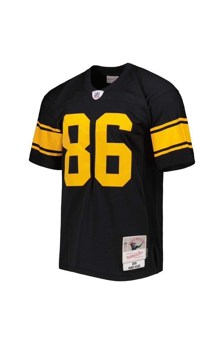 Mitchell & Ness Men's Mitchell & Ness Hines Ward Black Pittsburgh Steelers Legacy Replica Jersey, Alternate, color, Black