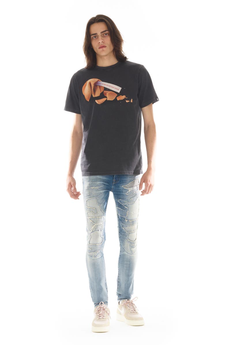 Cult of Individuality Punk Ripped Superskinny Jeans, Alternate, color, Dream