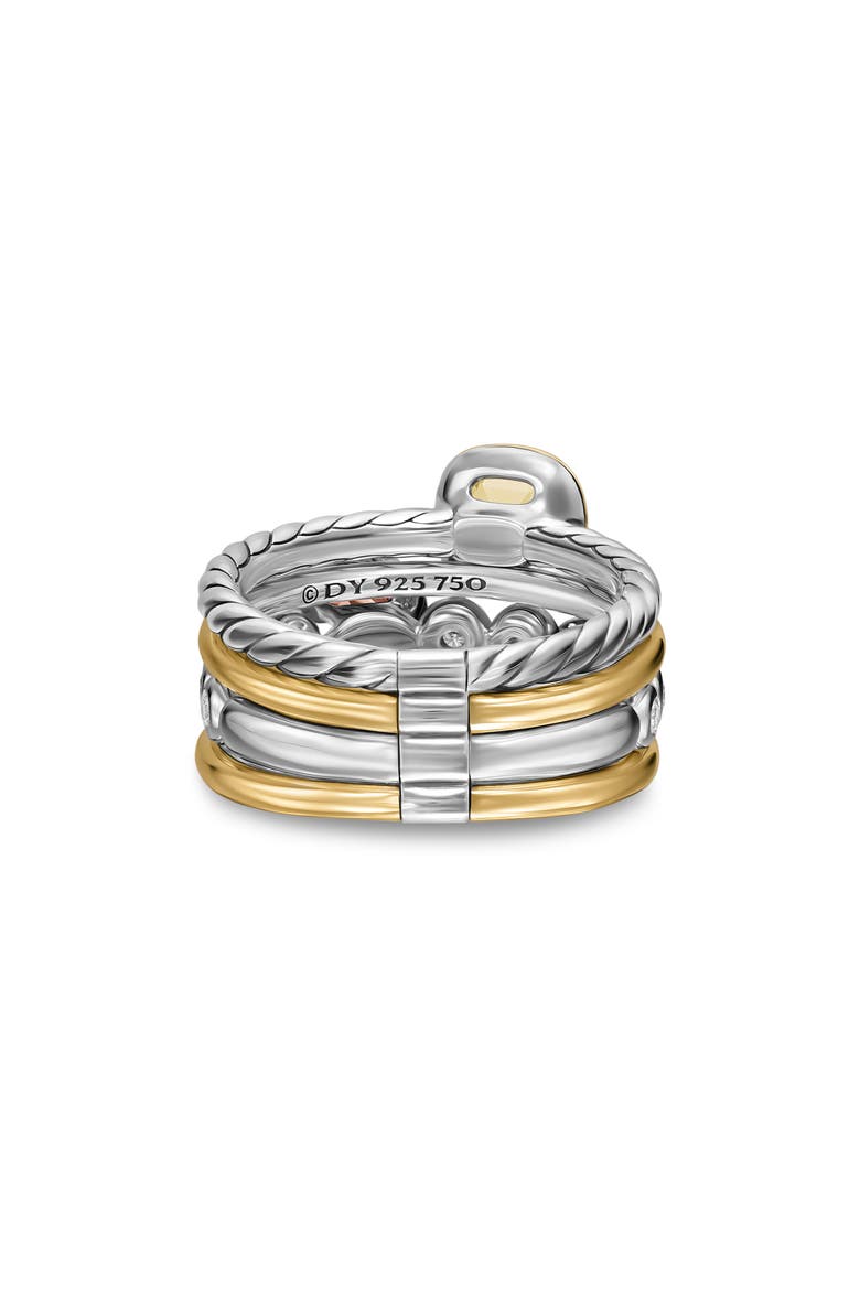 DY Mercer® Color Stone Multirow Ring, Alternate, color, CHAMPAGNE CITRINE