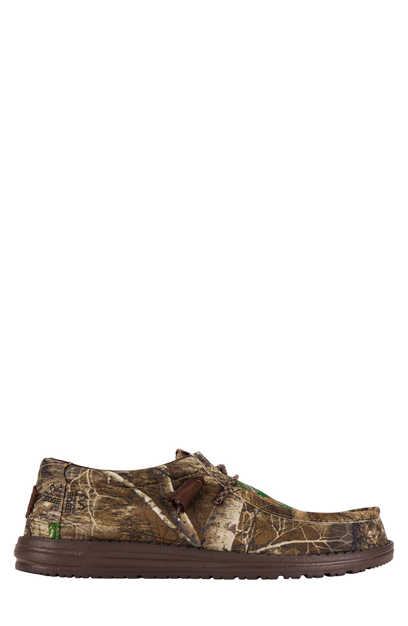 x Realtree Wally Edge Slip-On, Alternate, color, BROWN/ NATURAL