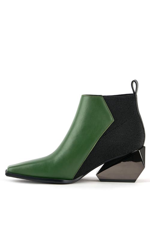 United Nude Ricky Mid Boot In Green