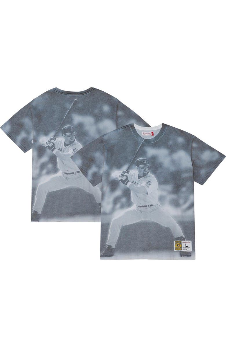Mitchell & Ness Men's Mitchell & Ness Jeff Bagwell Houston Astros Cooperstown Collection Highlight Sublimated Player Graphic T-Shirt, Main, color, White