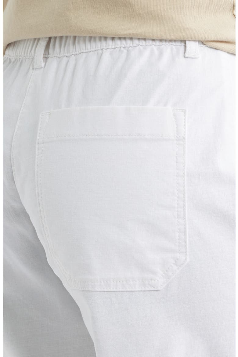 Easy Straight Leg Pants, Alternate, color, WHITE