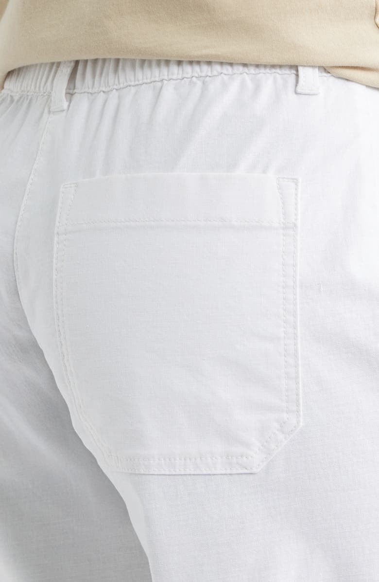 Caslon<sup>®</sup> Easy Straight Leg Pants, Alternate, color, White