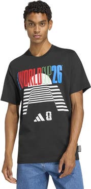 adidas Men's adidas Black 2026 FIFA World Cup Tour T-Shirt