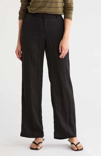 Pleated Wide Leg Pants