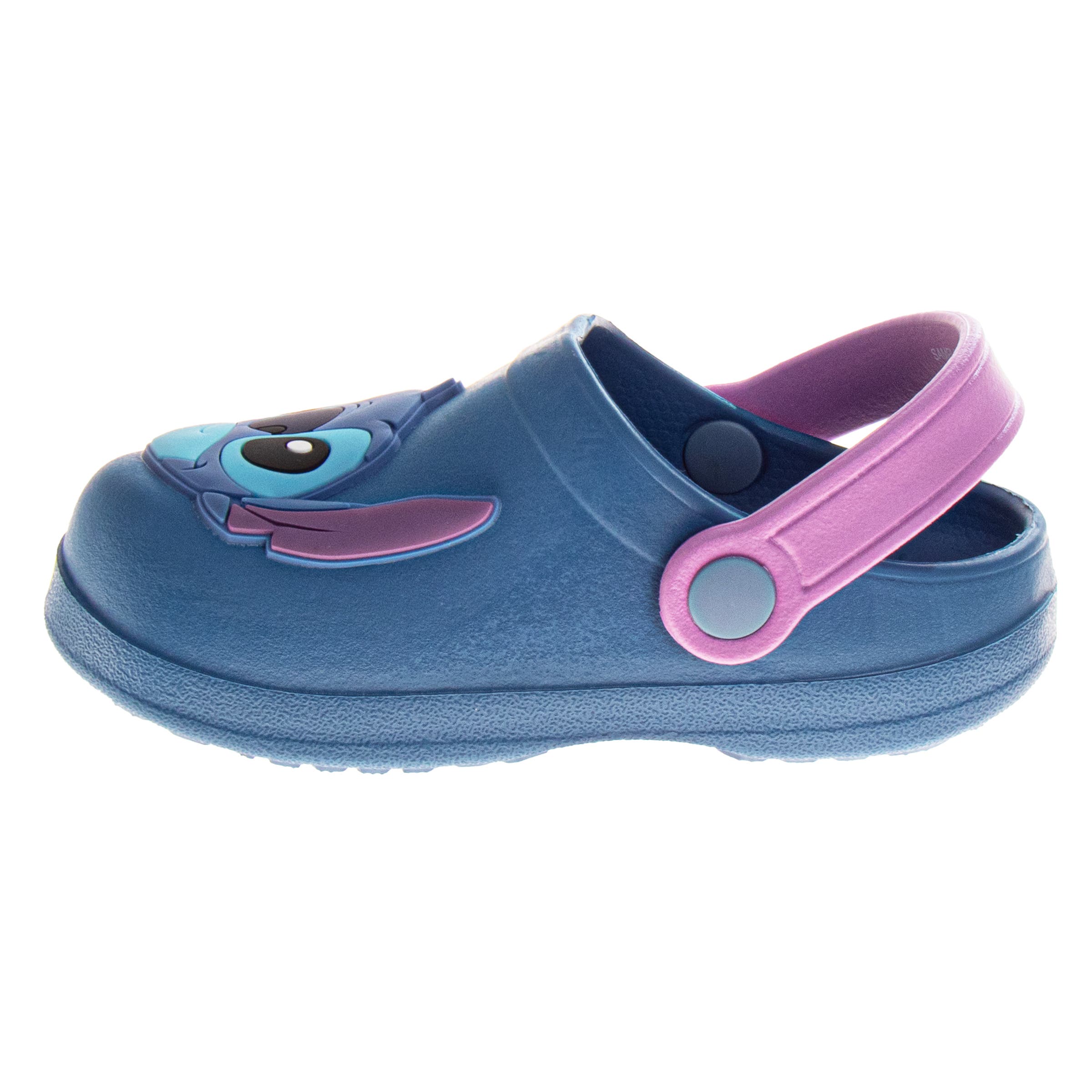 Disney Lilo & Stitch Girls Clogs, Alternate, color, Blue Pink
