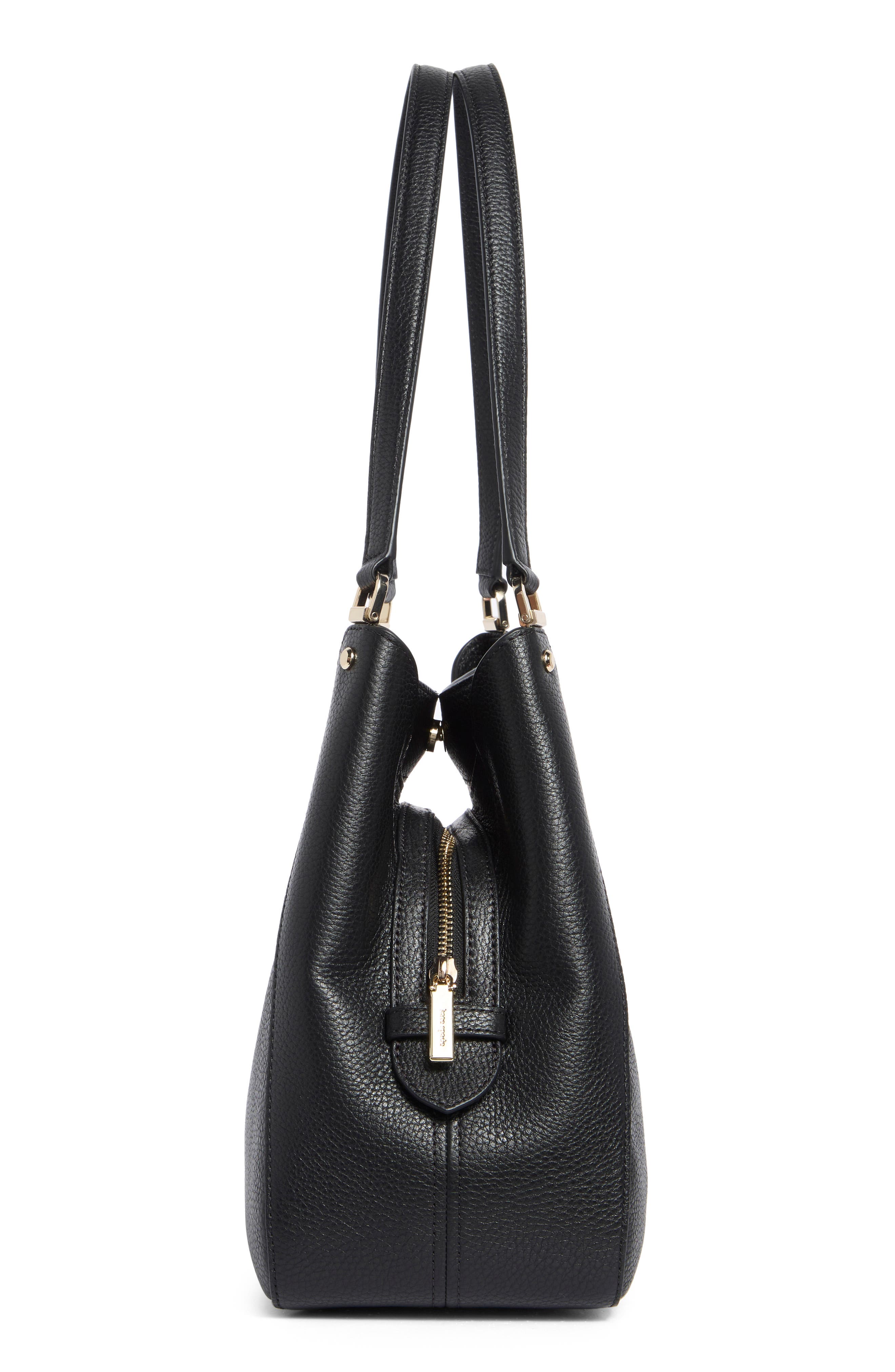 Kate Spade New York leila medium shoulder bag, Alternate, color, Black