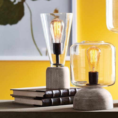 Napa Home & Garden 13.75" Laci Luxury Premium Decorative Modern Table Tabletop Desk Mini Lamp In Neutral