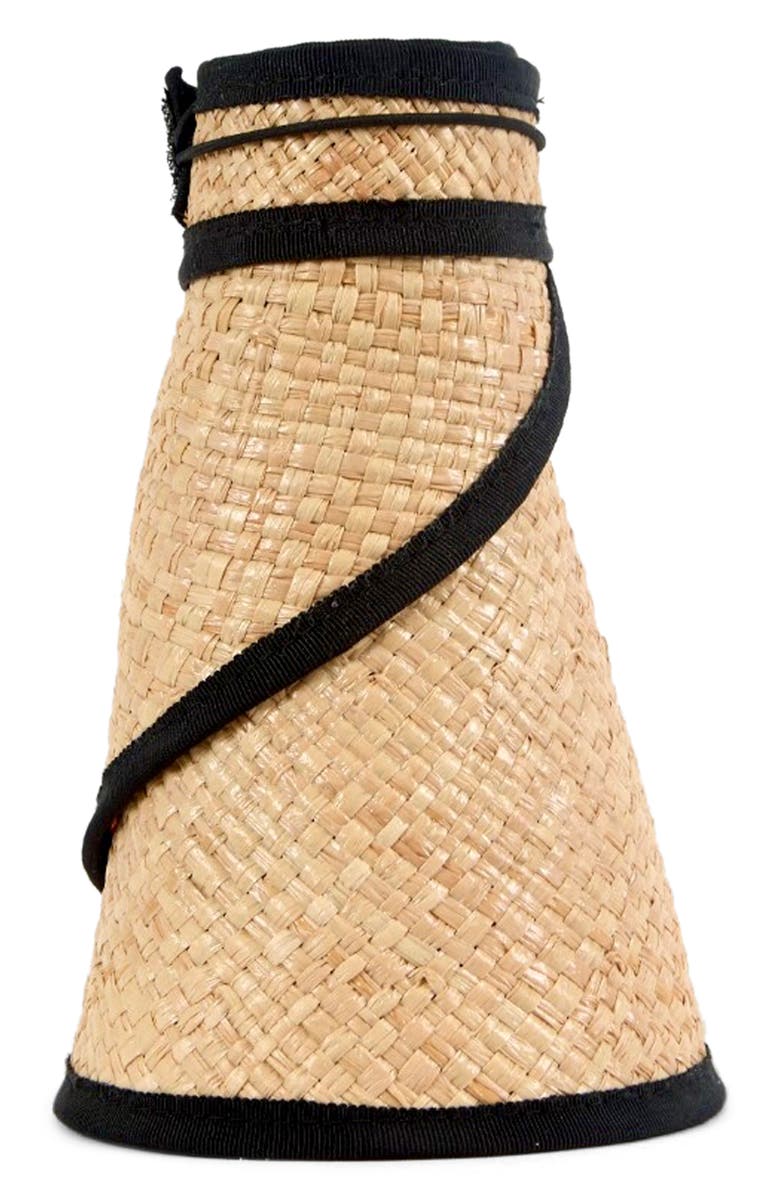 Eugenia Kim Cassidy UPF 25+ Packable Wide Brim Visor, Alternate, color, Natural