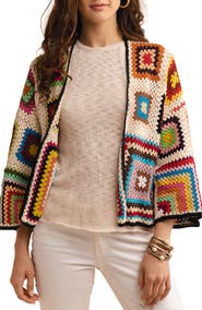 SAACHI Granny Crochet Jacket