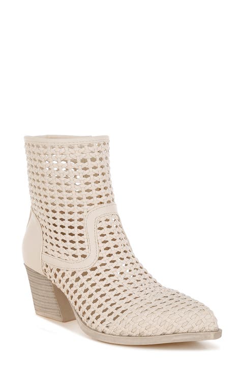 Artisole Woven Block Heel Boot (Women)