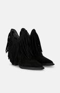 Alma en Pena Long Fringed Bootie
