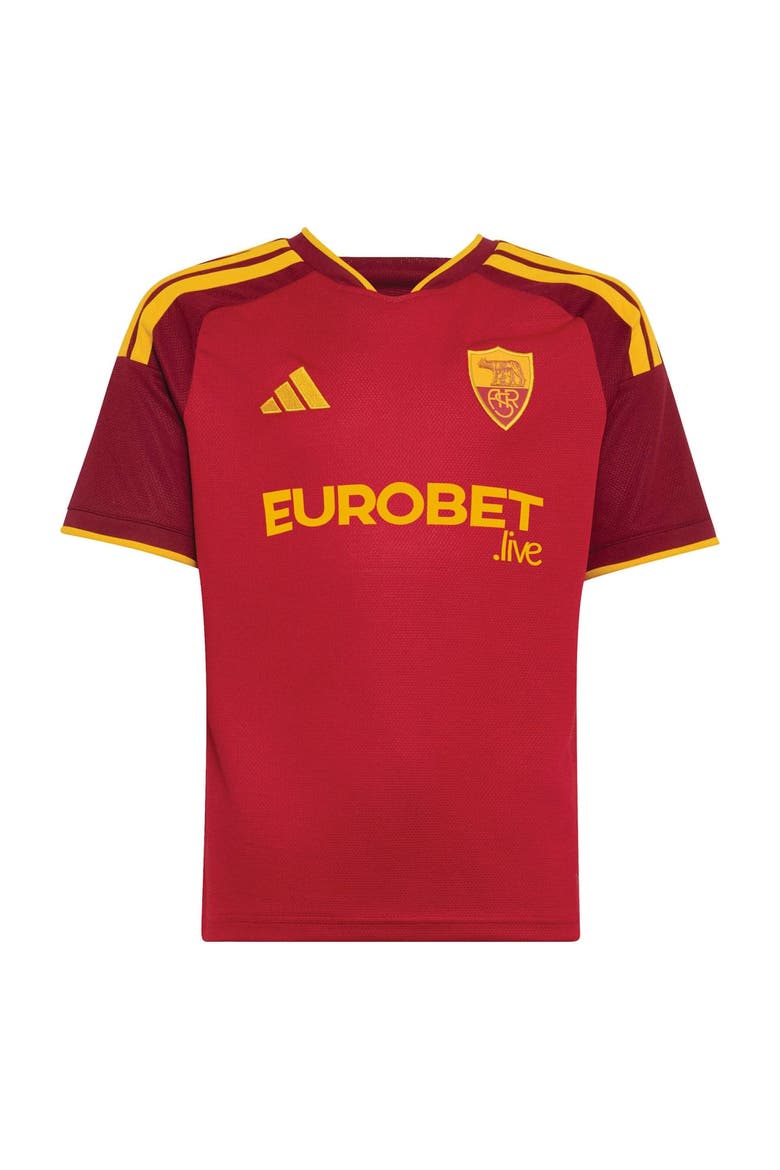 Youth adidas Red AS Roma 2026/27 Home Replica Jersey, Alternate, color, Red