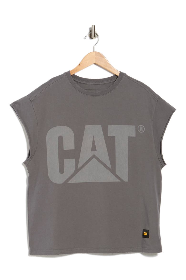 CAT Muscle Graphic Tank, Alternate, color, CITY SKYLINE