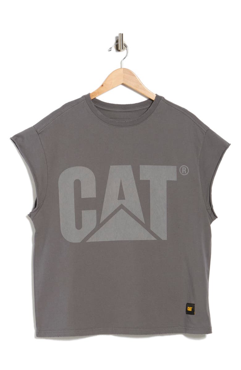 CAT WWR CAT Muscle Graphic Tank, Alternate, color, City Skyline